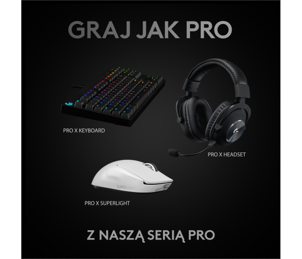Logitech OUTLET - G PRO X Superlight biały - 1500657 - zdjęcie 14